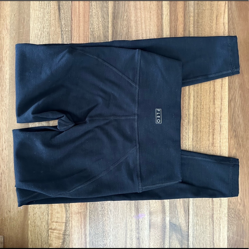 Fleo charge ribbed leggings size extra small